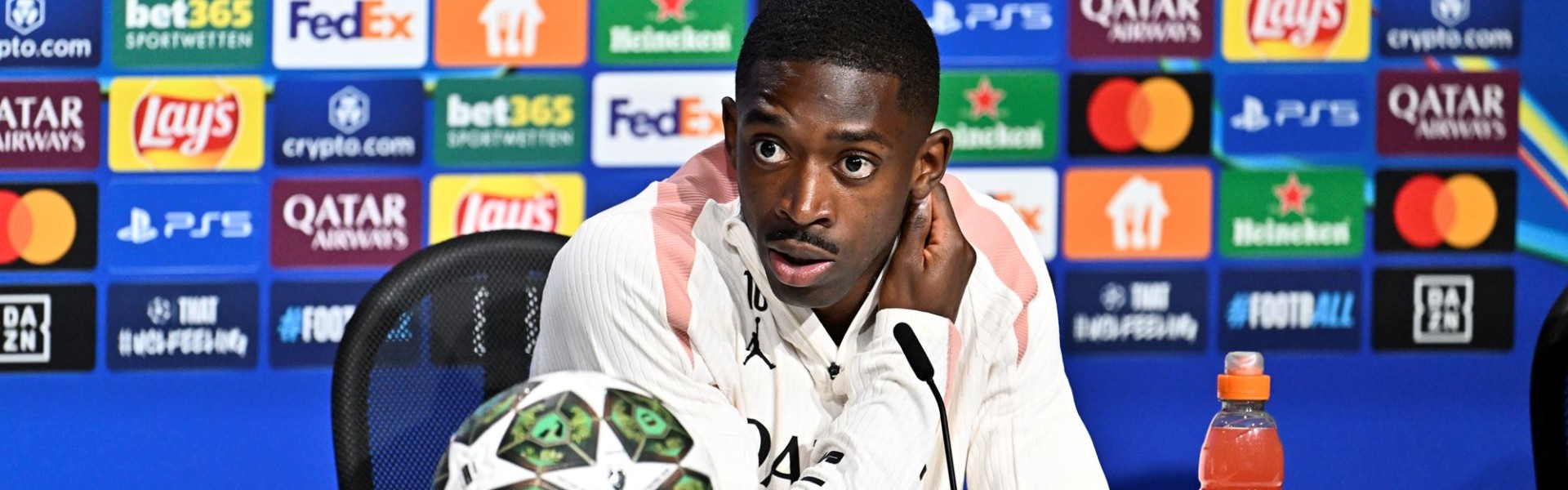 登贝莱：若姆巴佩还在我们会更强，现在我只考虑球队不考虑金球奖